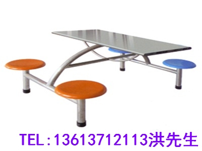 不锈钢连体餐桌椅|信阳学生餐桌椅_新闻