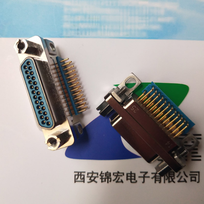 主供产品J30J-25TJWP7-J J30J-25TJW-J弯插印制板矩形连接器