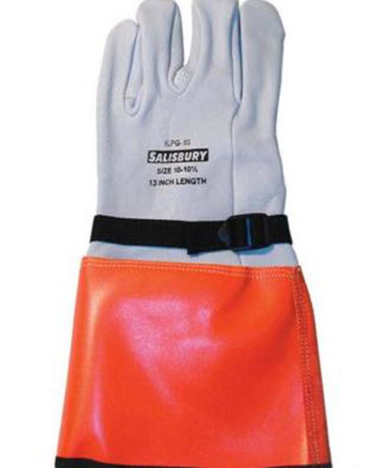 美国Salisbury羊皮保护手套ILP3S皮质防护手套绝缘手套外保护套