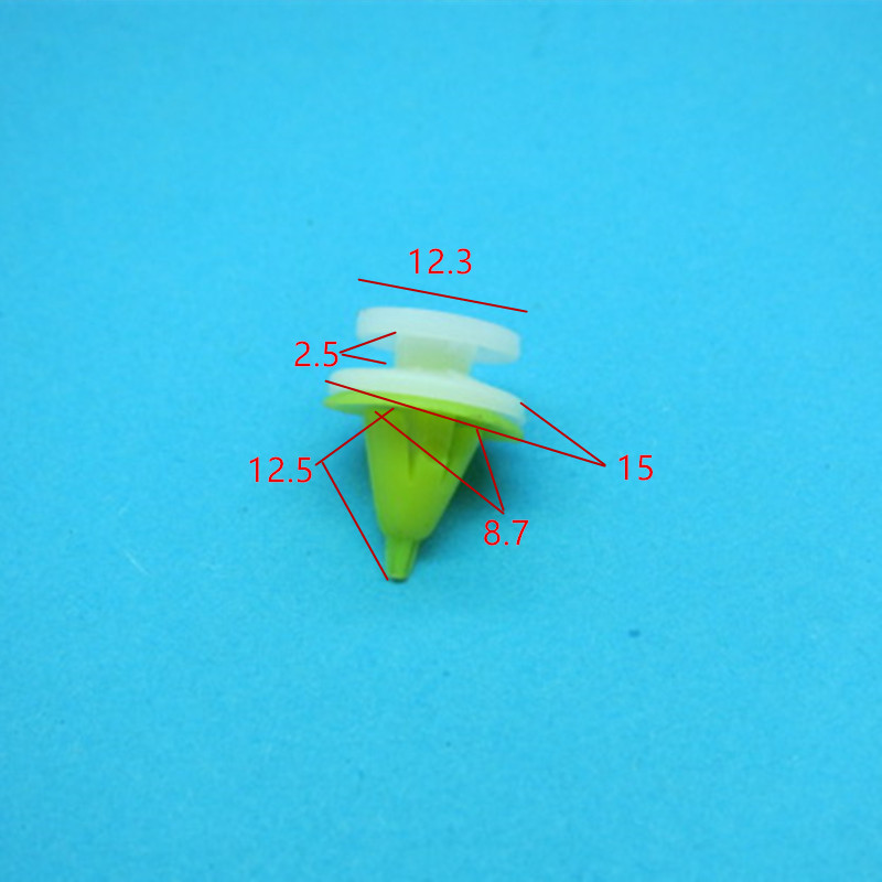 厂家直销汽车封皮卡扣 树形倒刺铆钉 汽车塑料固定卡子