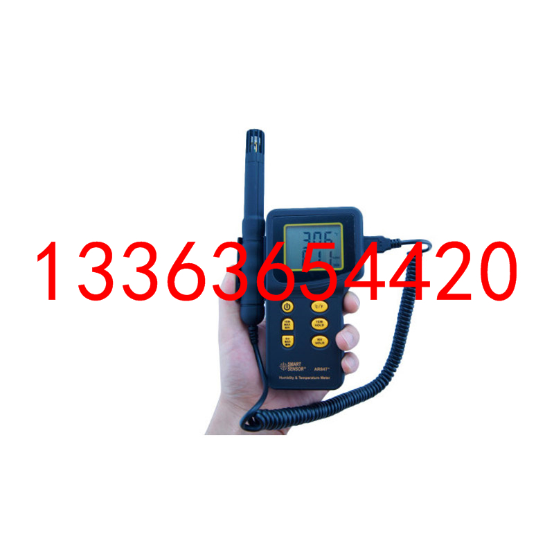 数显式湿度测量设备 手持式温湿度测量器 分体式接触测量湿度计