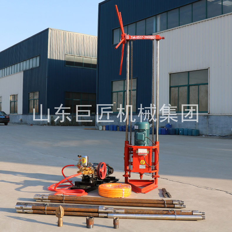 华夏巨匠新型轻便岩芯钻机QZ-2A轻便岩芯钻机3KW动力