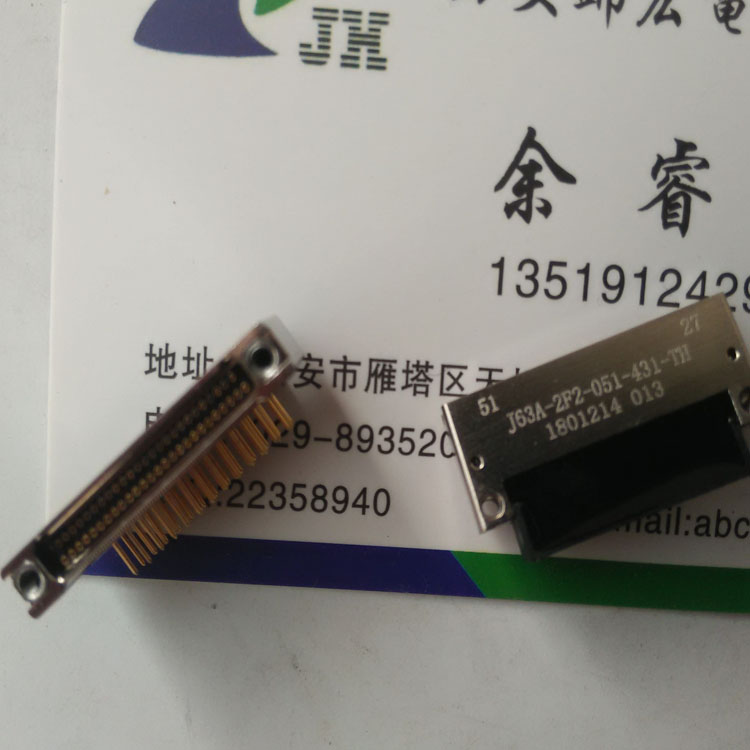 生产军标器件J63A-2F2-065-431-TH微小矩形连接器