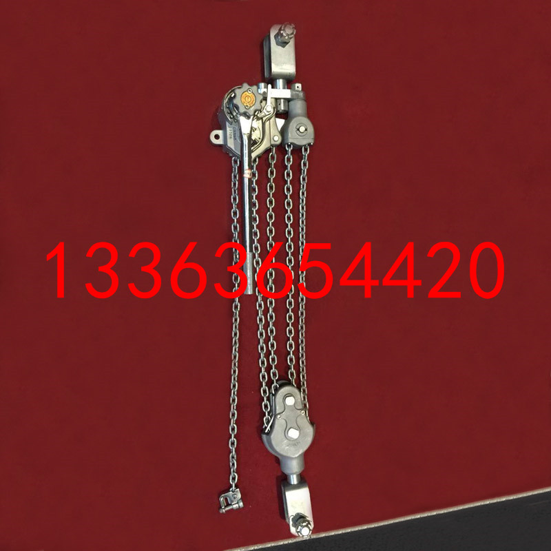 手动紧线器 NGK MODEL6000手动葫芦手拉葫芦6TON(1.5M) 链条拉线器