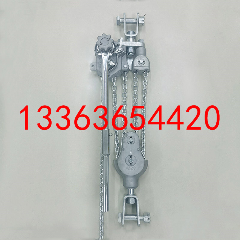 日本NGK MODEL6000手动葫芦手拉葫芦6TON(1.5M) 合金钢链条紧线器