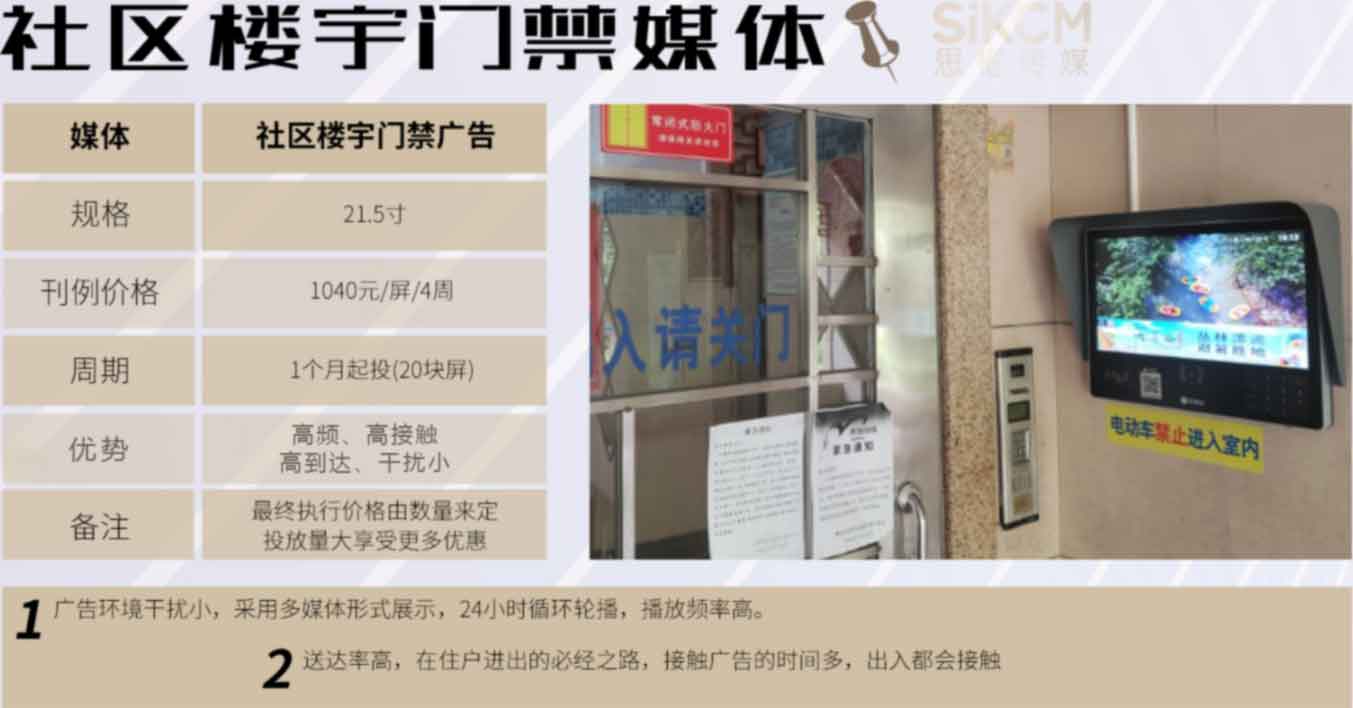 上海社区楼宇门禁媒体公司