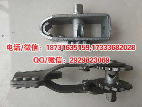 铁路钢丝绳紧固器U型钢丝绳紧固器火车专用紧固器