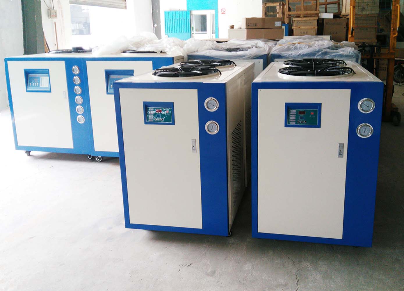食品保鲜配套冷水机 食品行业制冷机 汇富工业冷水机