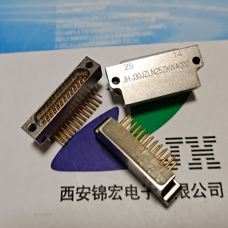 J30JZLN25ZKWA000军标弯插器件矩形连接器