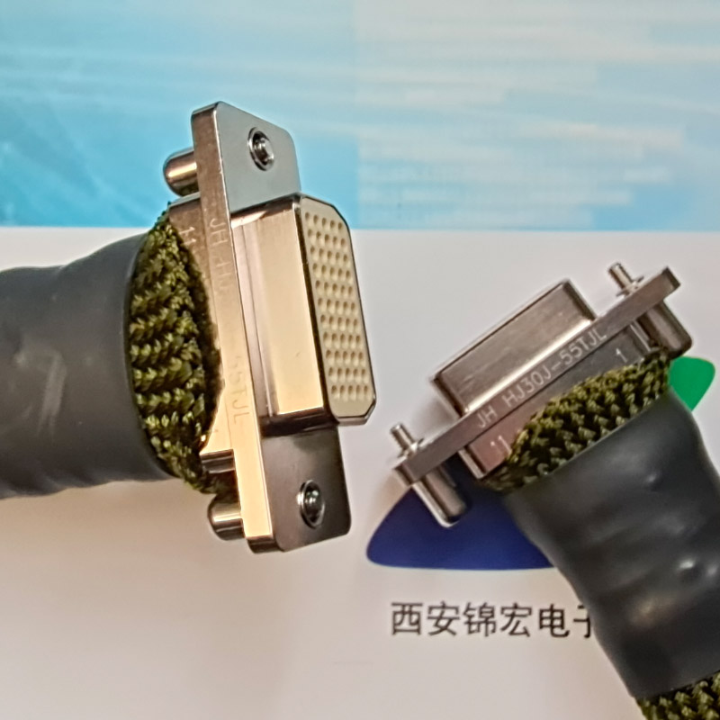 高速器件HJ30J-18TJL HJ30J-18TJ压接矩形连接器