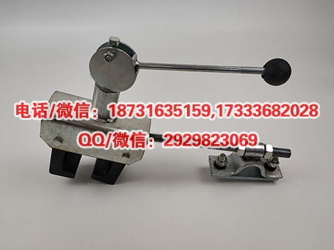 抓轨器铁路梯车防倾器检修梯车用卡轨器防侧翻抓轨器
