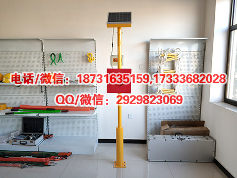 太阳能车挡表示器太阳能土挡灯太阳能便携式信号指示器