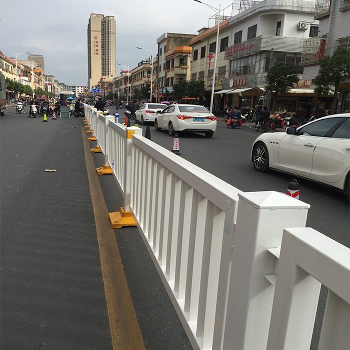 大沥公路港式护栏 人行道灰色栏杆 马路大沥款市政护栏