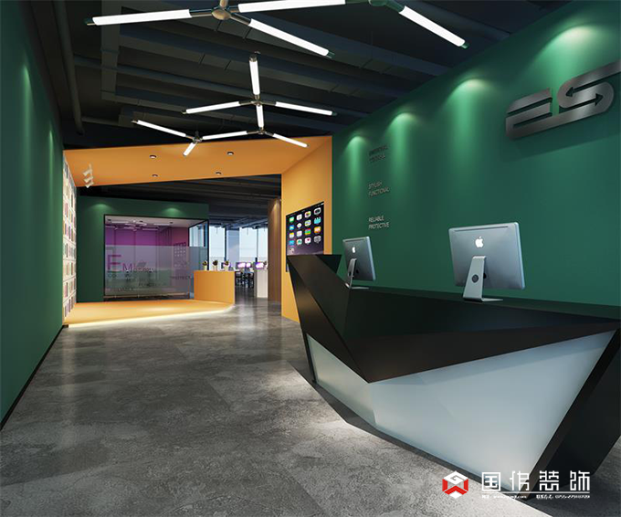 深圳东方丝路办公室装修设计效果图