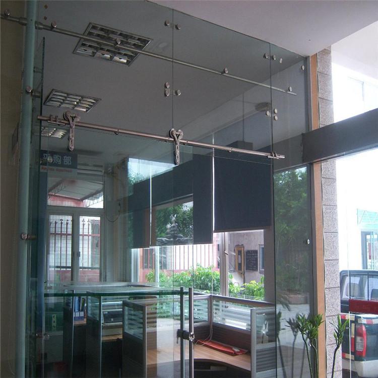 欧美风格办公室玻璃隔断滑轮不锈钢五金01A-C顺畅不锈钢吊轮