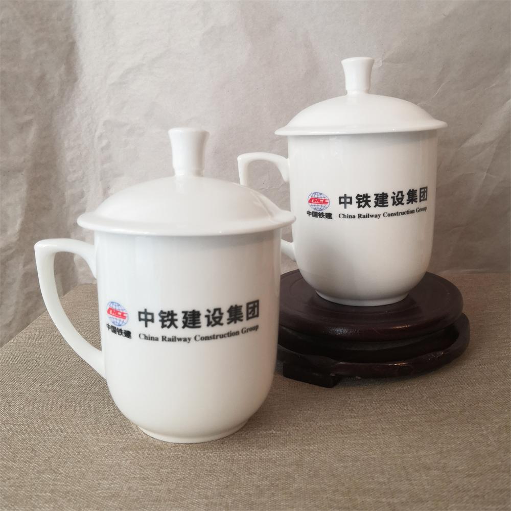 景德镇陶瓷杯子厂家，定制各种企业单位办公专用茶杯