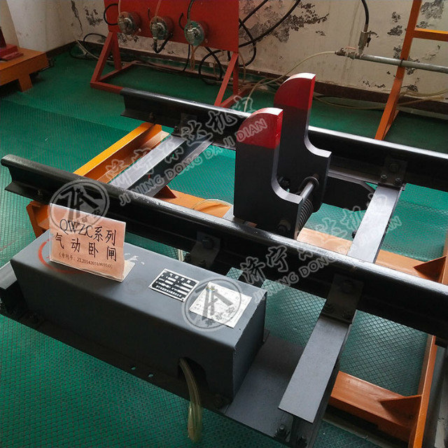 单向挡车装置24KG/22kg/30kg气动卧闸阻车器