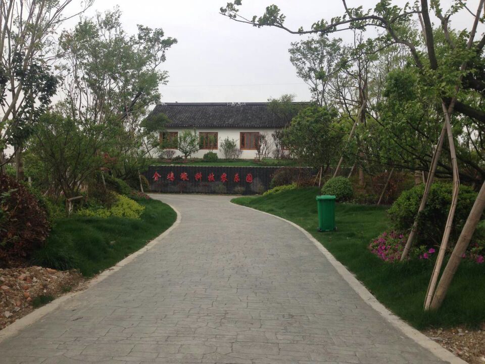 河北沧州彩色透水混凝土施工透水地坪生产施工