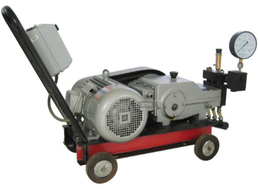 胶管吐芯电动试压泵3D-SY750推车系列