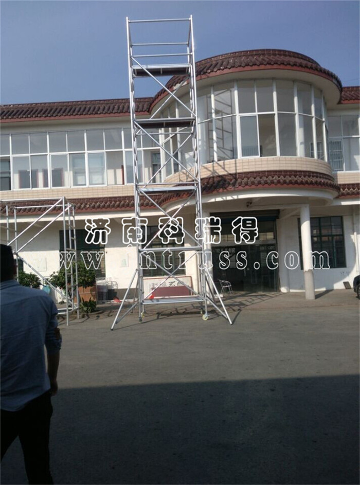 新型建筑移动式脚手架 铝合金脚手架 门式登高架工程架