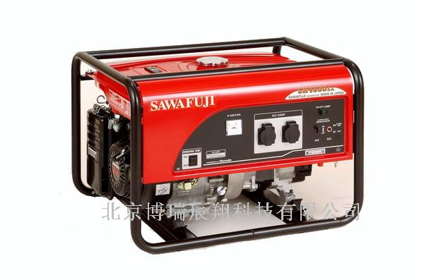 原装日本泽藤本田汽油3KW单相移动式发电机组SH4600EX