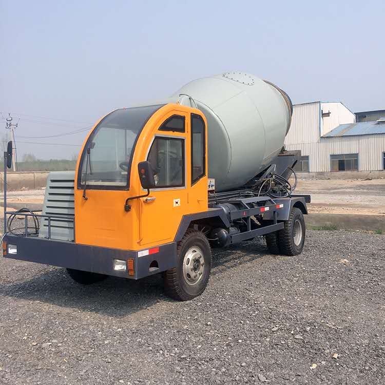 工地小型水泥罐车 混凝土搅拌车