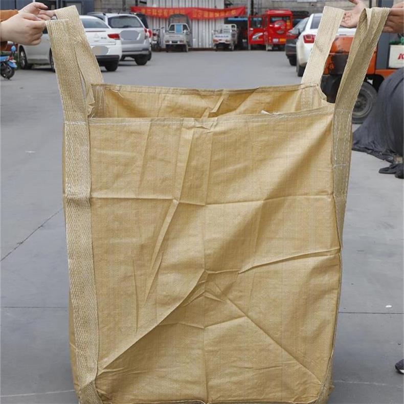 南昌全新土黄再生料吨袋太空袋集装包污泥预压袋
