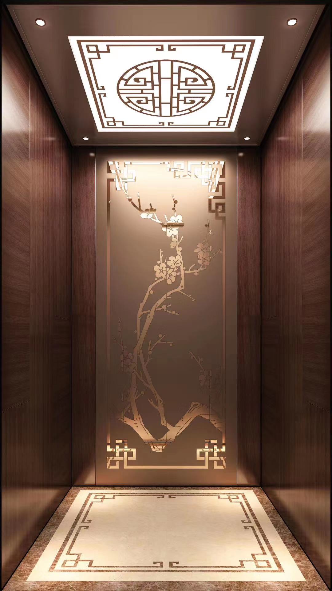 山西电梯内部装饰 电梯装潢设计