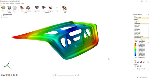 Altair Inspire Form仿真软件 钣金冲压分析工具 微辰三维