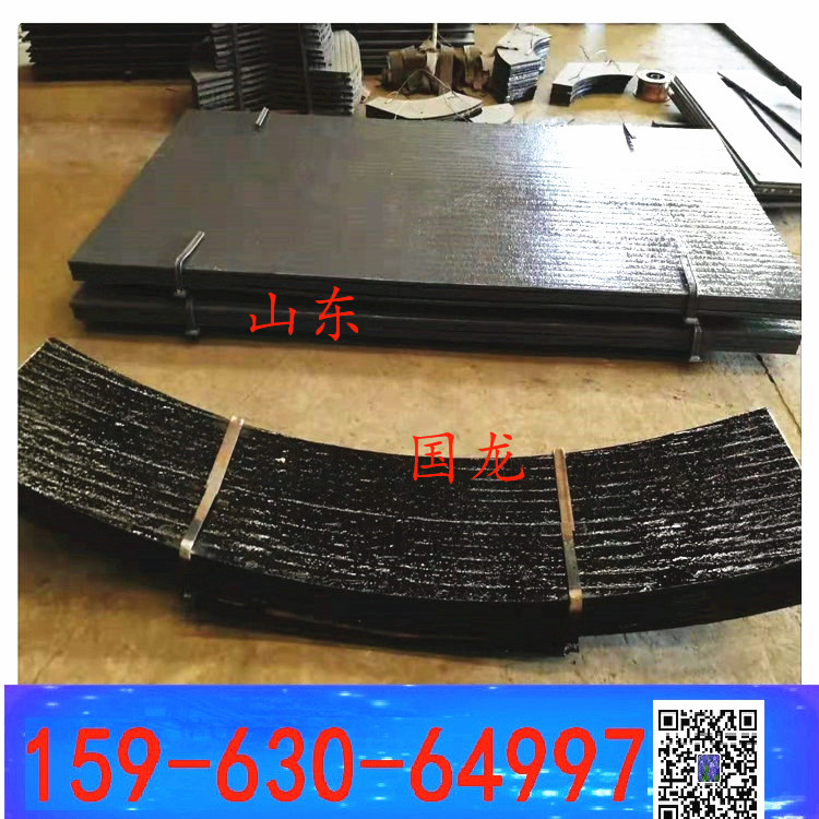 碳化铬堆焊板 双金属耐磨板 衬板10+10mm 车间来图纸能定做