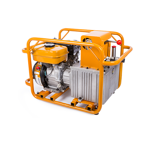 HPE-4全自动汽油液压泵复动式日本IZUMI泉精器进口100T钳压泵200T