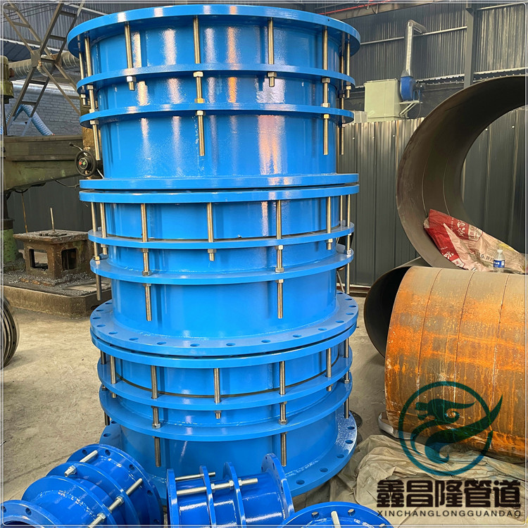 蝶阀套用VSSJA-2型双法兰限位松套伸缩节 不锈钢材质限位伸缩器