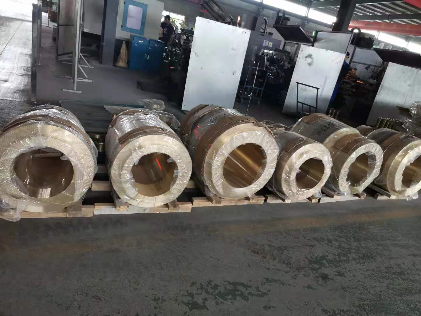 非標定制電動螺旋壓力機銅螺母