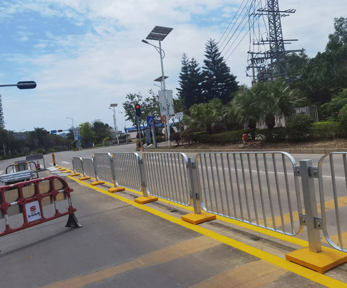 珠海人行道市政护栏 城市文化隔离栅 甲型道路围栏