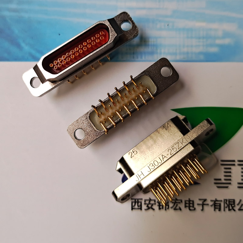 新产批次J30JA-31ZKN直插印制板矩形连接器