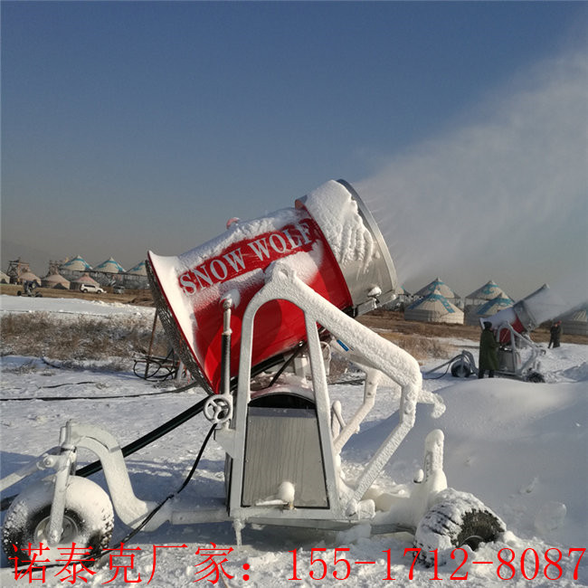 操作便捷仰角可移动造雪机 智能造雪机日常养护