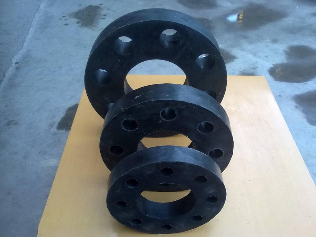 台州1.2米钢渣球磨机大齿圈小齿轮橡胶八孔垫配件