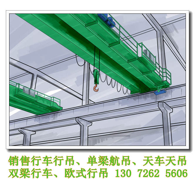 甘肃定西单梁起重机脱轨的原因及预防