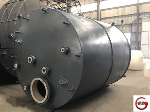 无锡新龙30-40吨钢衬塑储罐承接非标生产