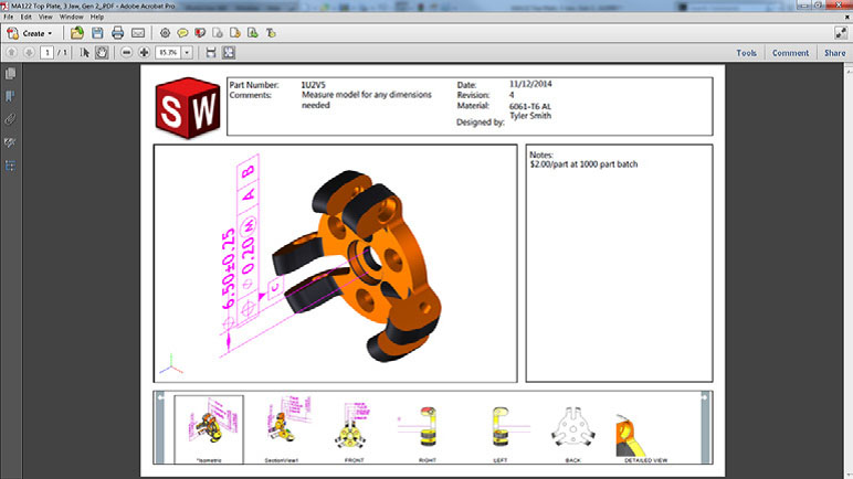 SOLIDWORKS MBD代理 三维标注软件经销商 硕迪制信