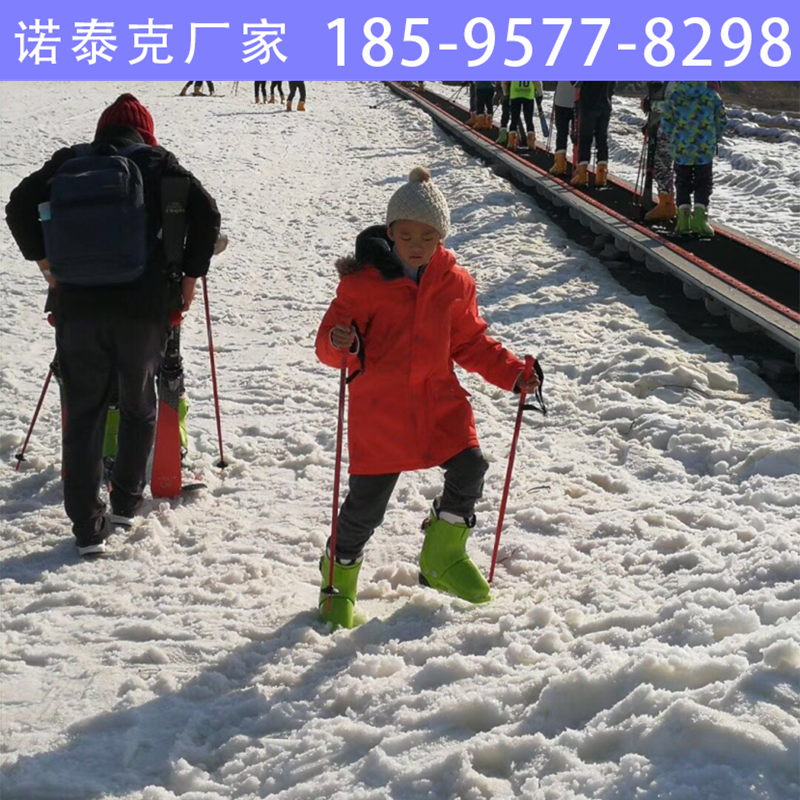 雪场电梯匀速运行 兰州雪场魔毯适用于多种爬坡场地