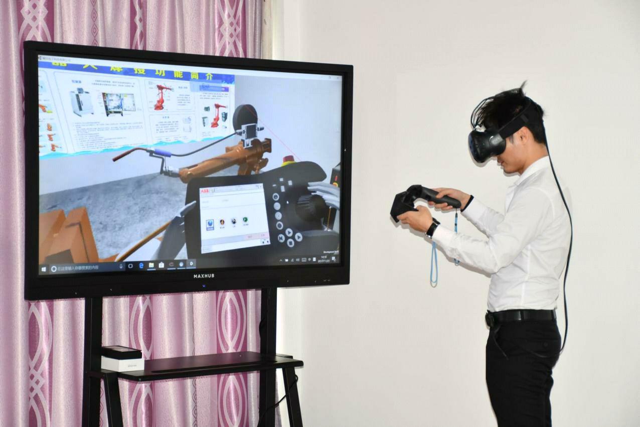 供应工业机器人VR仿真实训软件