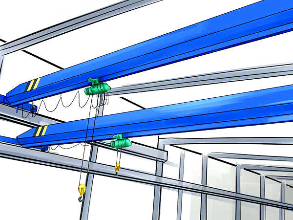 浙江温州桥式起重机厂家欧式起重机特征