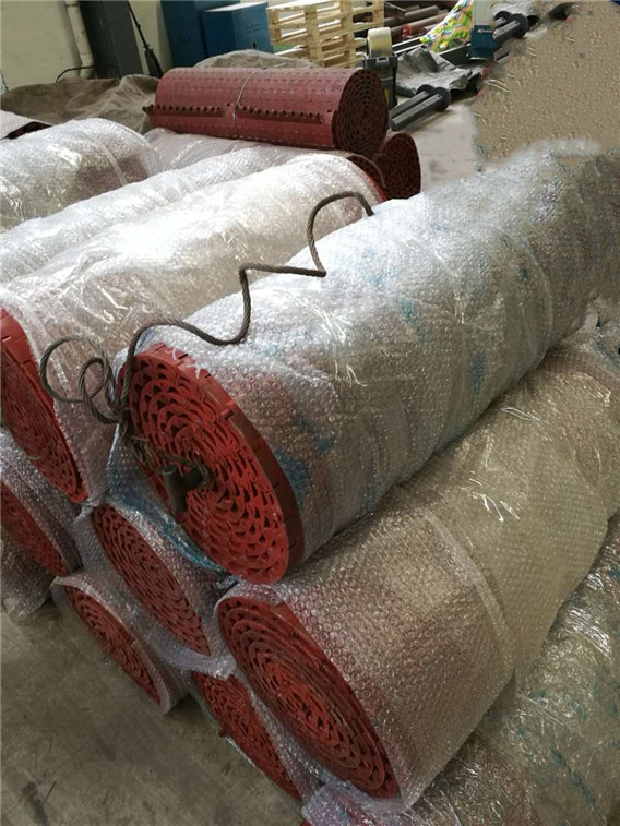 给煤机二维柔性甲带锰钢甲带尺寸规格厂家定做