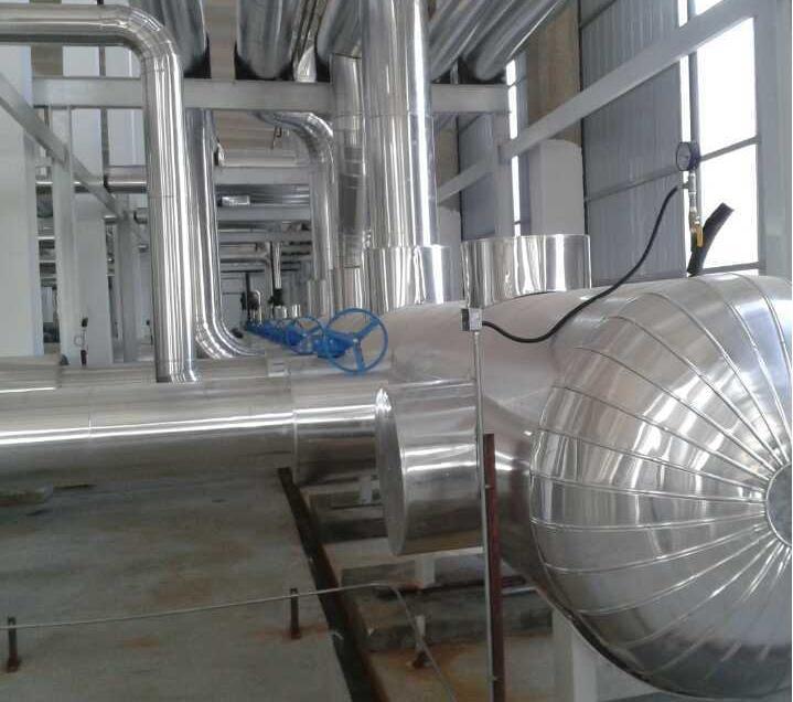 换热站设备铁皮保温工程承包玻璃棉板管道保温施工队