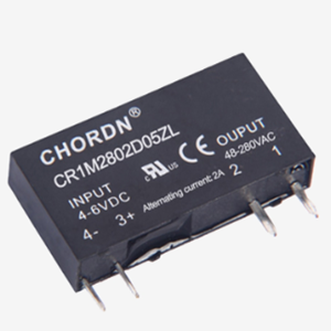 Chordn CR1M系列微型PCB固态继电器与电磁继电器兼容交流输出