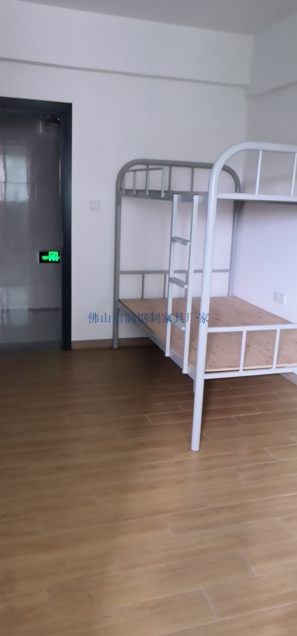 广东大学生公寓床双人铁床定制上下铺公寓铁床家具订做