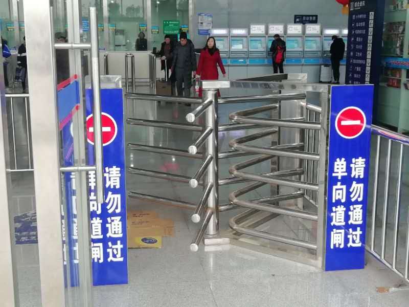 景区入口单向手动检票转闸设备深圳厂家供应