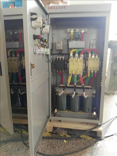 自耦减压启动柜55kW 水泵电机配电箱