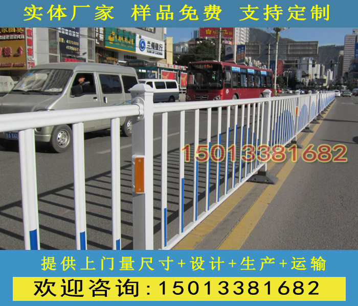 市政甲型护栏 广州马路京式护栏 白沙人行道乙型隔离栏厂家